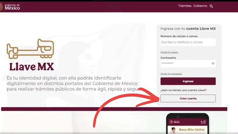 Regístrese en llave.gob.mx con su CURP, correo electrónico y teléfono en unos 5 minutos. Regístrese en llave.gob.mx con su CURP, correo electrónico y teléfono en unos 5 minutos.