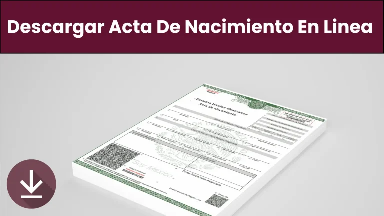 Acta de Nacimiento