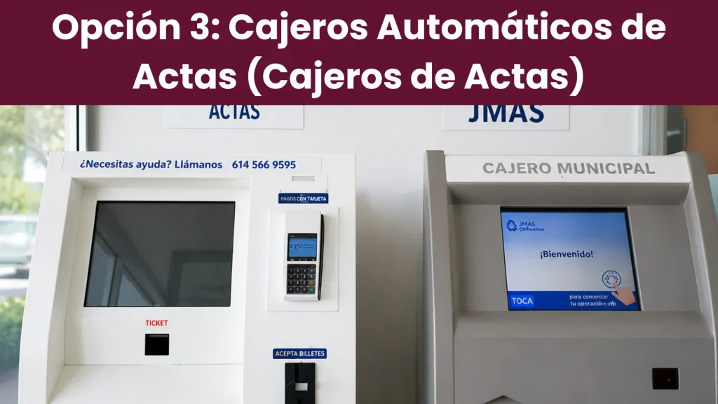 Cajeros Automáticos de Actas (Cajeros de Actas)
